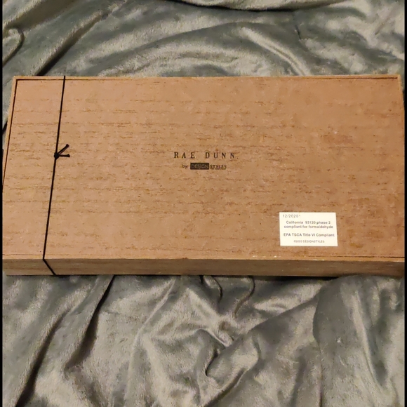 Rae Dunn "Stuff" Tray - Picture 7 of 9